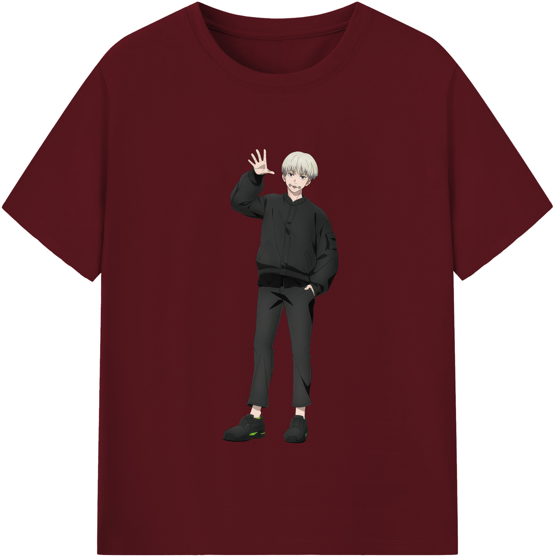 （画像用） 呪術廻戦 Jujutsu Kaisen 綿100％半袖Tシャツ（フロントプリント）